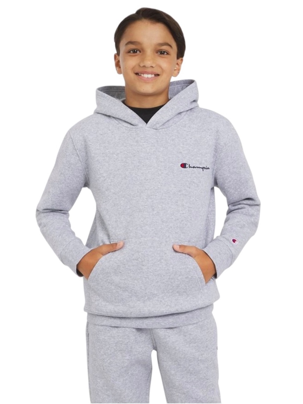 Champion Fleece Pullover Hoodie Size Small